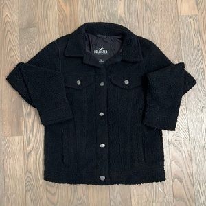Hollister Teddy Button Up Jacket